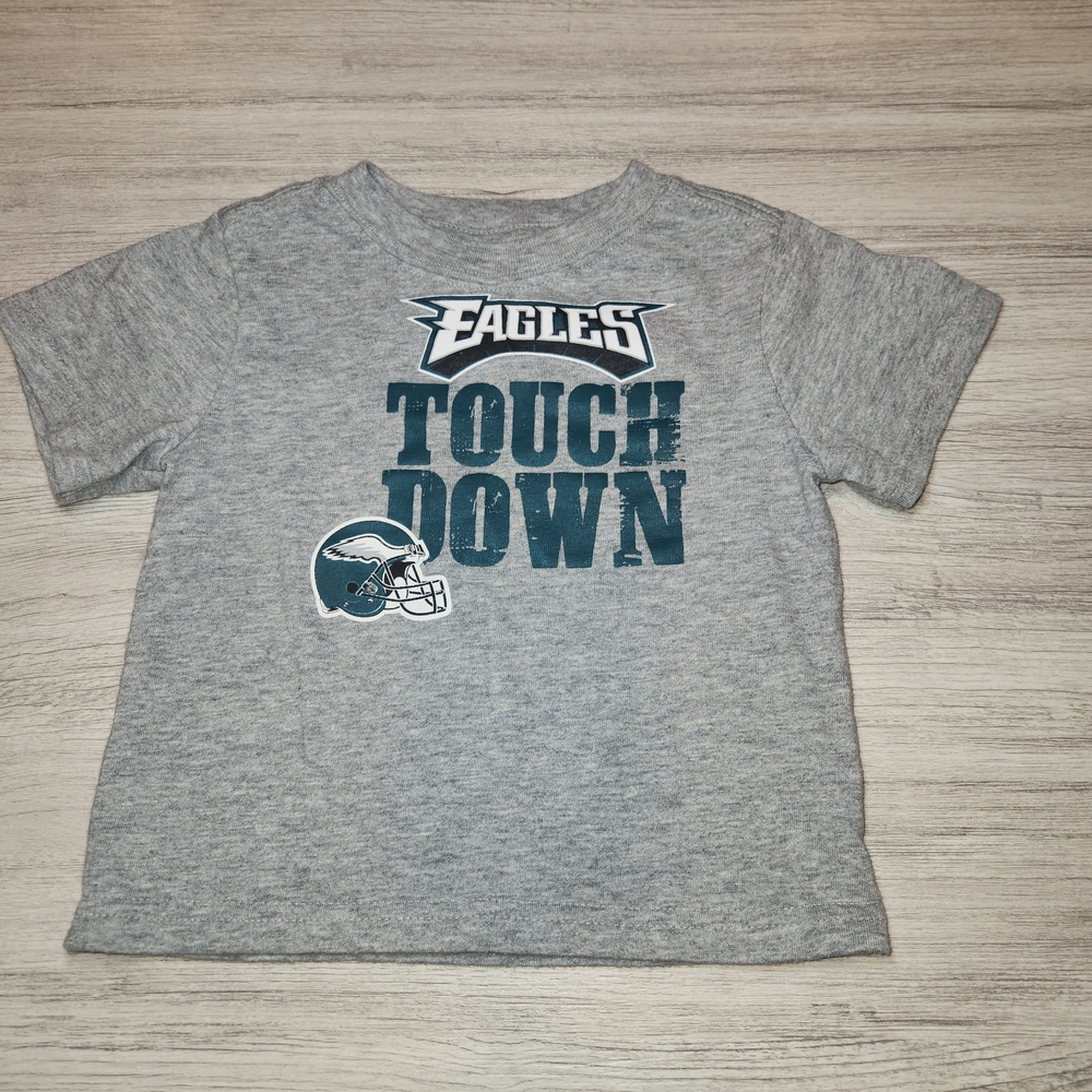 NFL Team Apparel Philadelphia Eagles Baby T-shirt Gray Size 12 Months